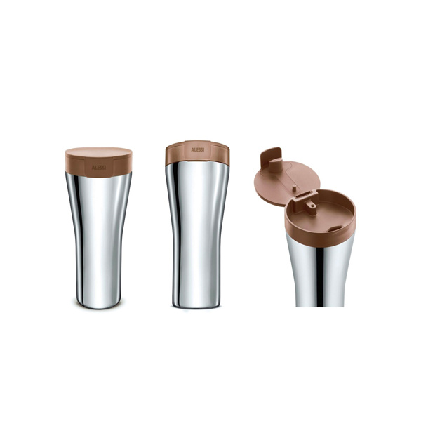 Alessi Caffa Thermosbeker 0,4L Bruin