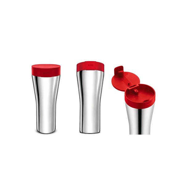 Alessi Caffa Thermosbeker 0,4L Rood