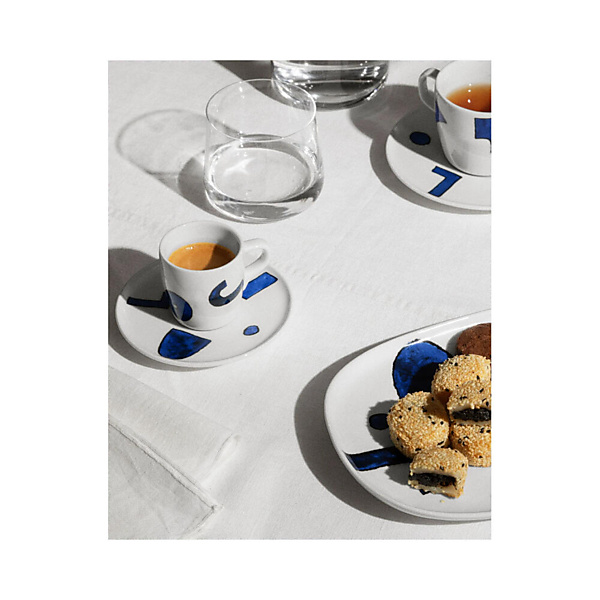 Alessi Itsumo Yunoki Espresso kop en schotel 85 ml