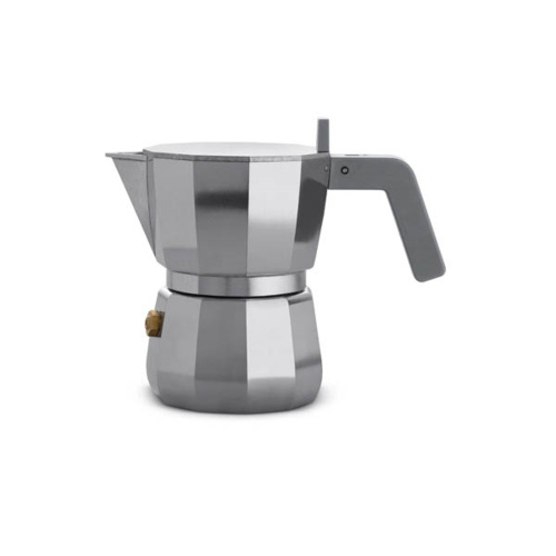 Alessi Moka Percolator 3 kops Aluminium