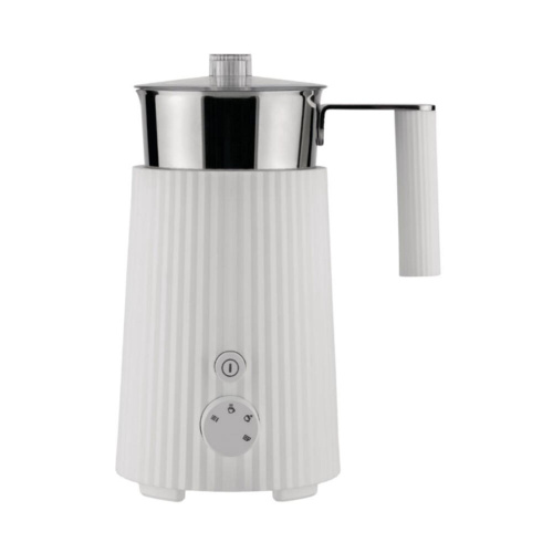 Alessi Plisse Melkopschuimer Wit 350 ml