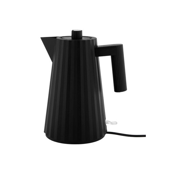 Alessi Plisse Waterkoker 1,7L Zwart