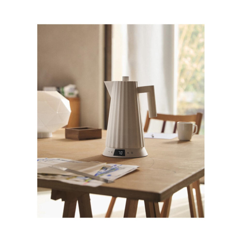 Alessi Plisse Waterkoker Temperatuur Controle 1,7L Wit