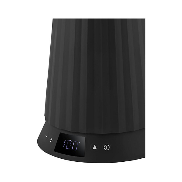 Alessi Plisse Waterkoker Temperatuur Controle 1,7L Zwart