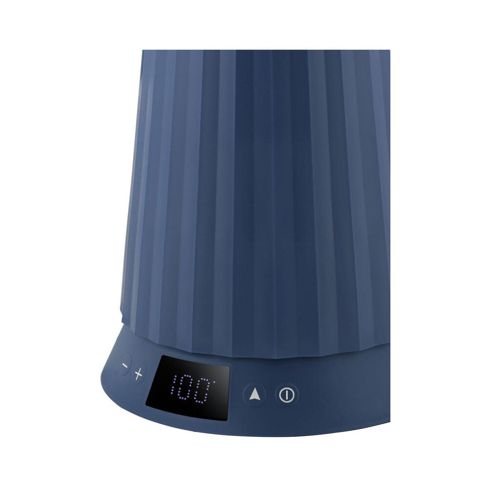 Alessi Plisse Waterkoker Temperatuur Controle 1,7L Blauw