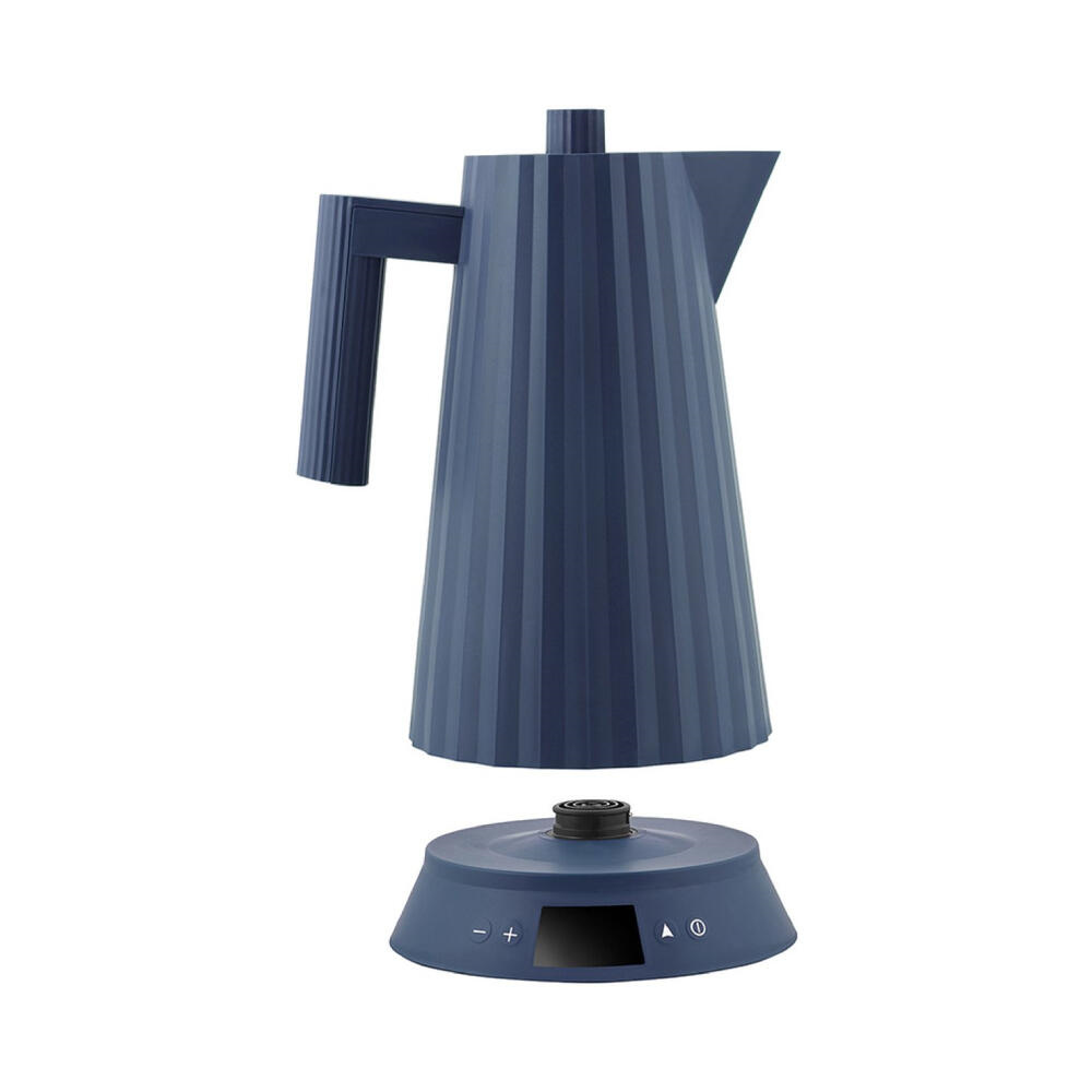 Alessi Plisse Waterkoker Temperatuur Controle 1,7L Blauw