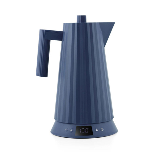 Alessi Plisse Waterkoker Temperatuur Controle 1,7L Blauw