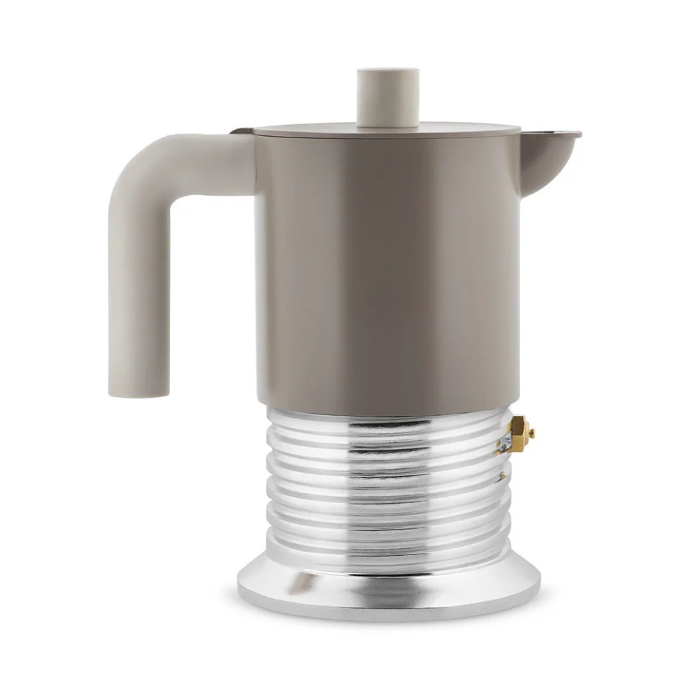 Alessi Vite Percolato Inductier Grijs 3 kops