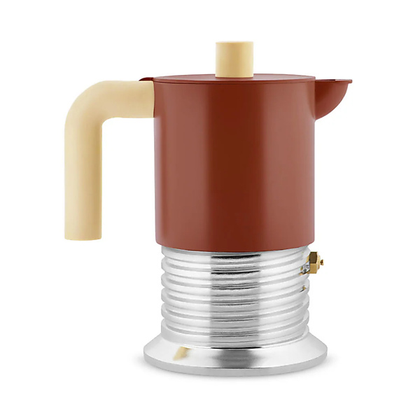 Alessi Vite Percolator Inductie Bruin 3 kops
