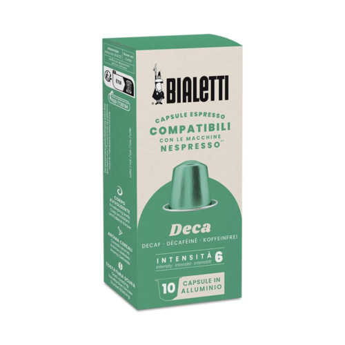 Bialetti Capsules Nespresso Compatible Decaf 10 stuks