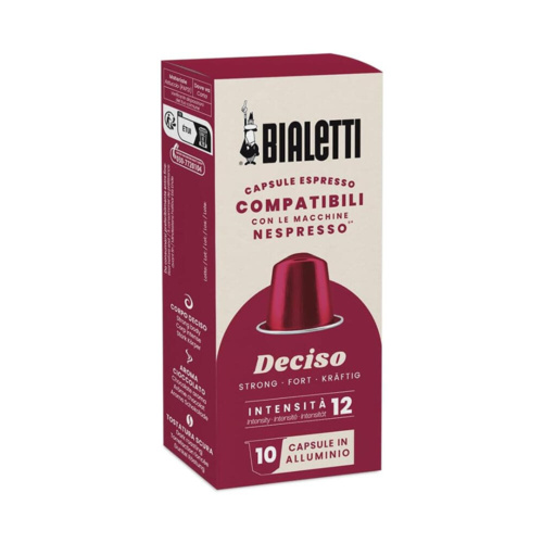 Bialetti Capsules Nespresso Compatible Deciso 10 stuks