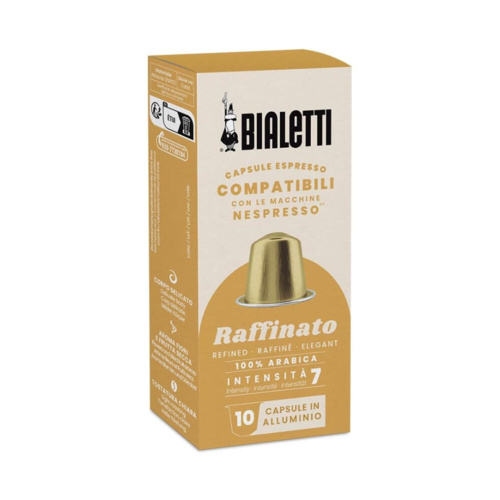 Bialetti Capsules Nespresso Compatible Raffinato 10 stuks