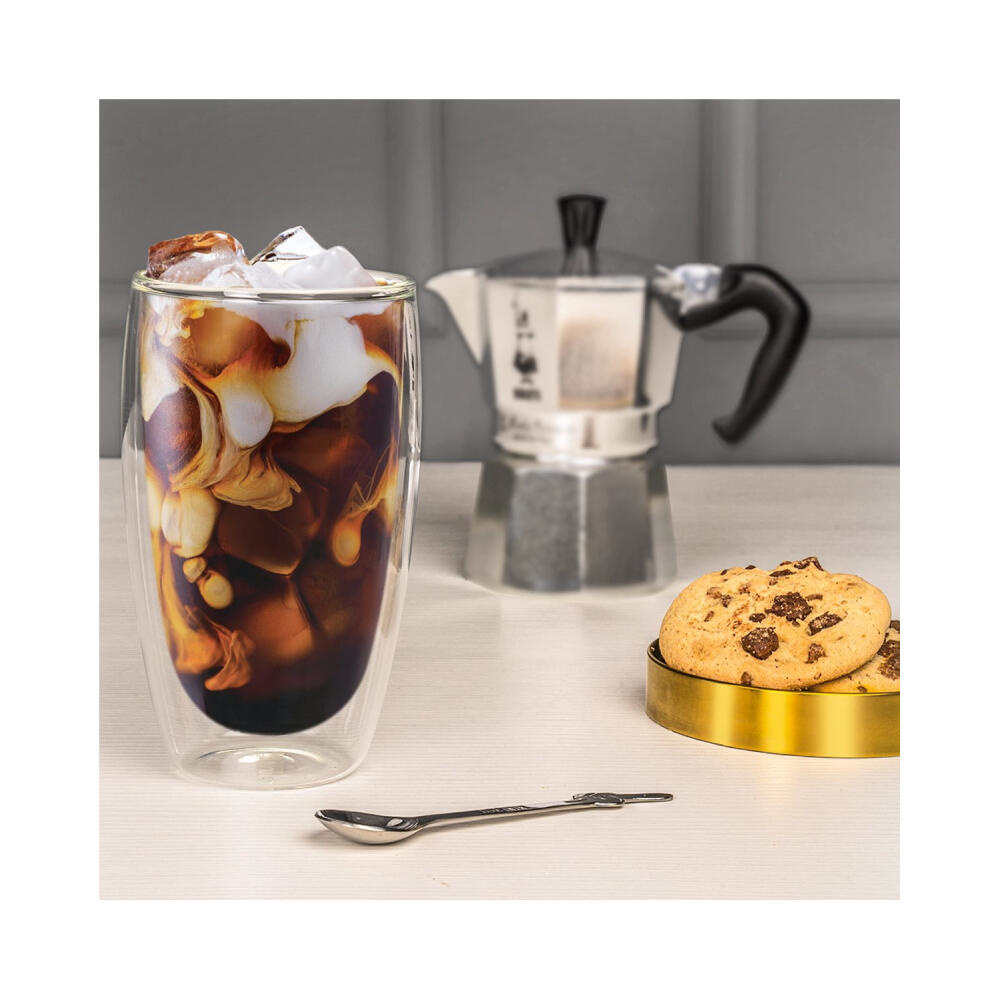 Bialetti Dubbelwandige Glazen Portofino 450 ml 2 stuks