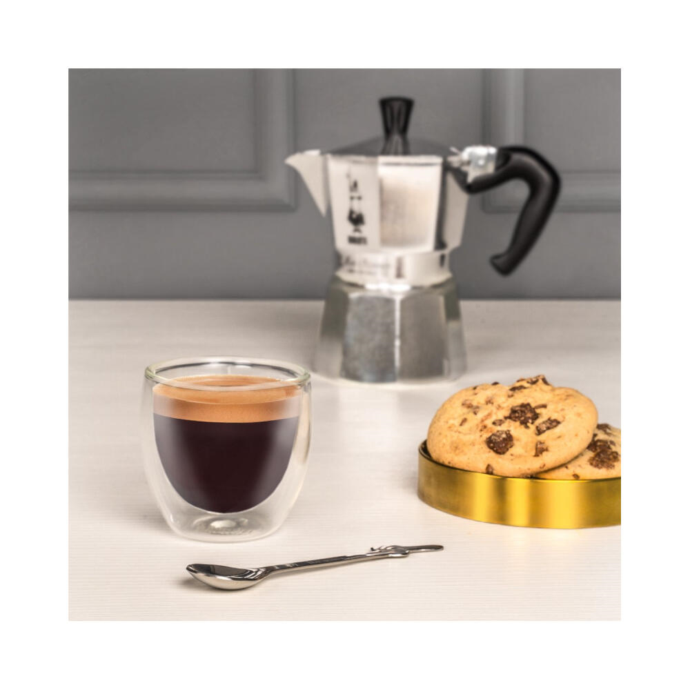 Bialetti Dubbelwandige Glazen Portofino 80 ml 2 stuks