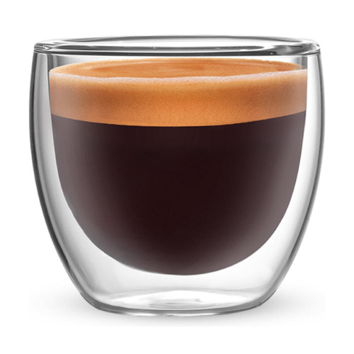 Bialetti Dubbelwandige Glazen Portofino 80 ml 2 stuks