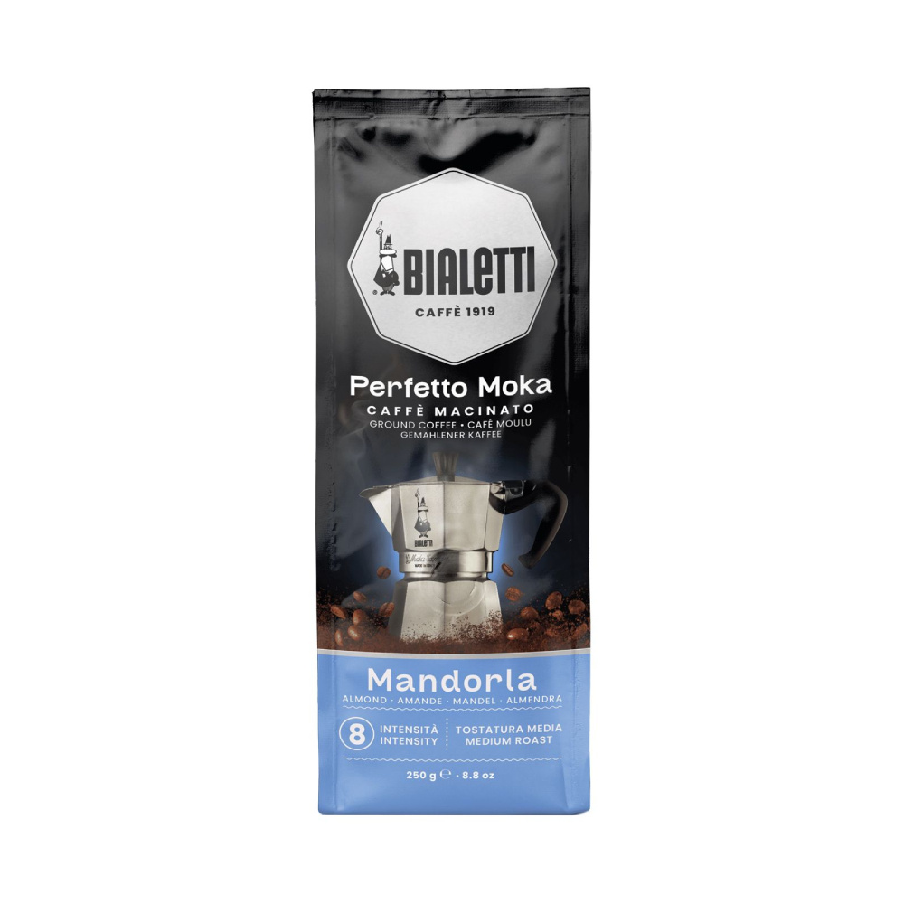 Bialetti Gemalen Koffie Amandel 250 gram
