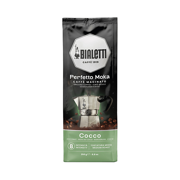 Bialetti Gemalen Koffie Kokos 250 gram