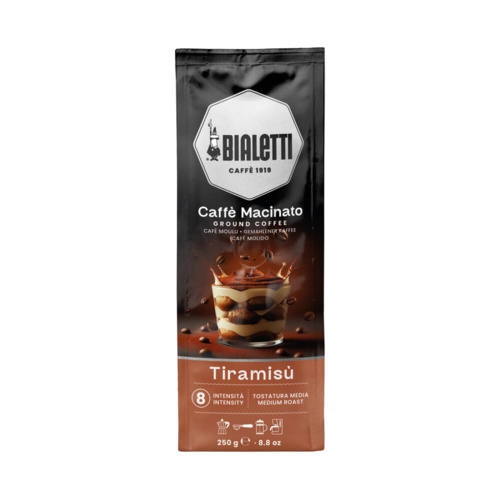 Bialetti Gemalen Koffie Tiramisu 250 gram