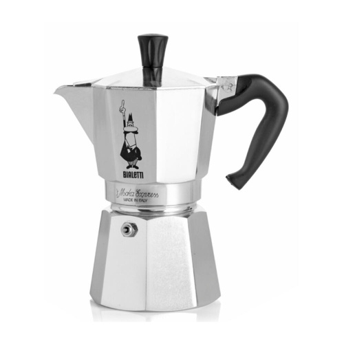 Bialetti Moka Express 2 kops Zilver
