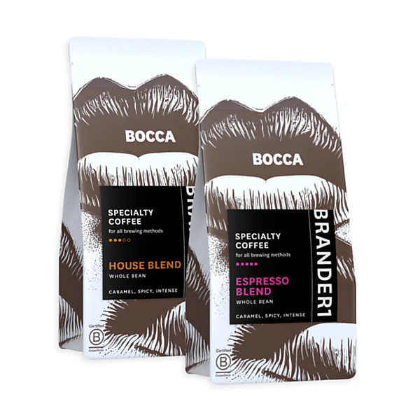 Bocca Coffee Koffiebonen Proefpakket Huisblends 900 gram