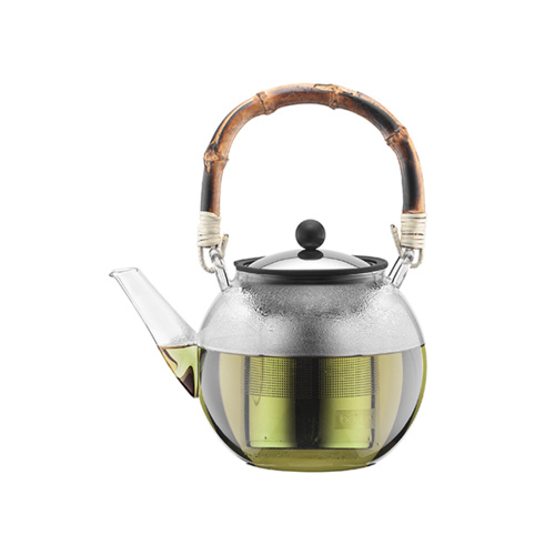 Bodum Assam Theepot 1L Met Bamboe Handvat
