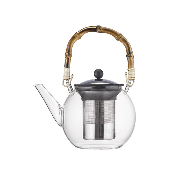 Bodum Assam Theepot 1L Met Bamboe Handvat