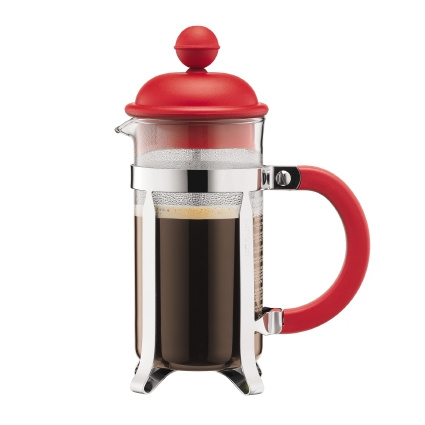 Bodum Cafetiere 8 kops, 1L Rood