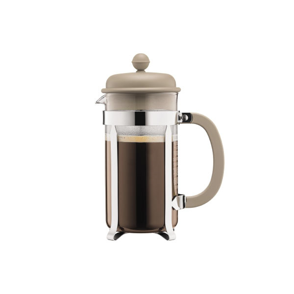 Bodum Cafetiere 8 kops, 1L Wit