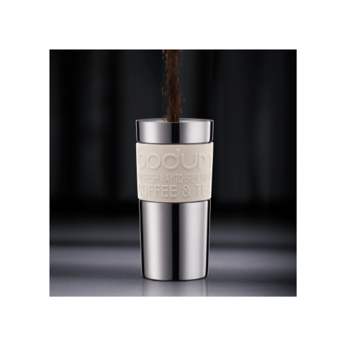 Bodum Travel Press RVS 0,35L Zwart