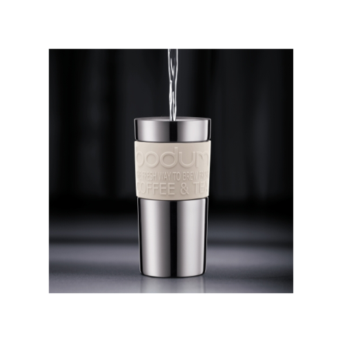 Bodum Travel Press RVS 0,35L Zwart