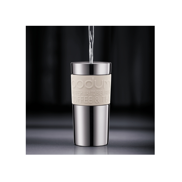 Bodum Travel Press RVS 0,35L Zwart