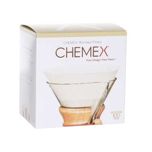 Chemex Koffiefilters Voorgevouwen Rond 100 stuks