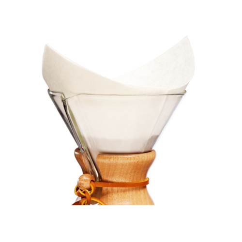 Chemex Koffiefilters Voorgevouwen Vierkant 100 stuks