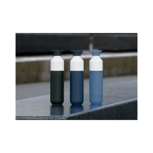 Dopper Drinkfles Voordeelpakket Deep Blue Sea Collectie 3 stuks