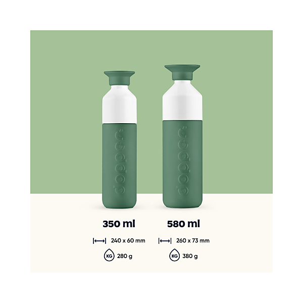 Dopper Insulated Thermosfles Pine Green 580 ml