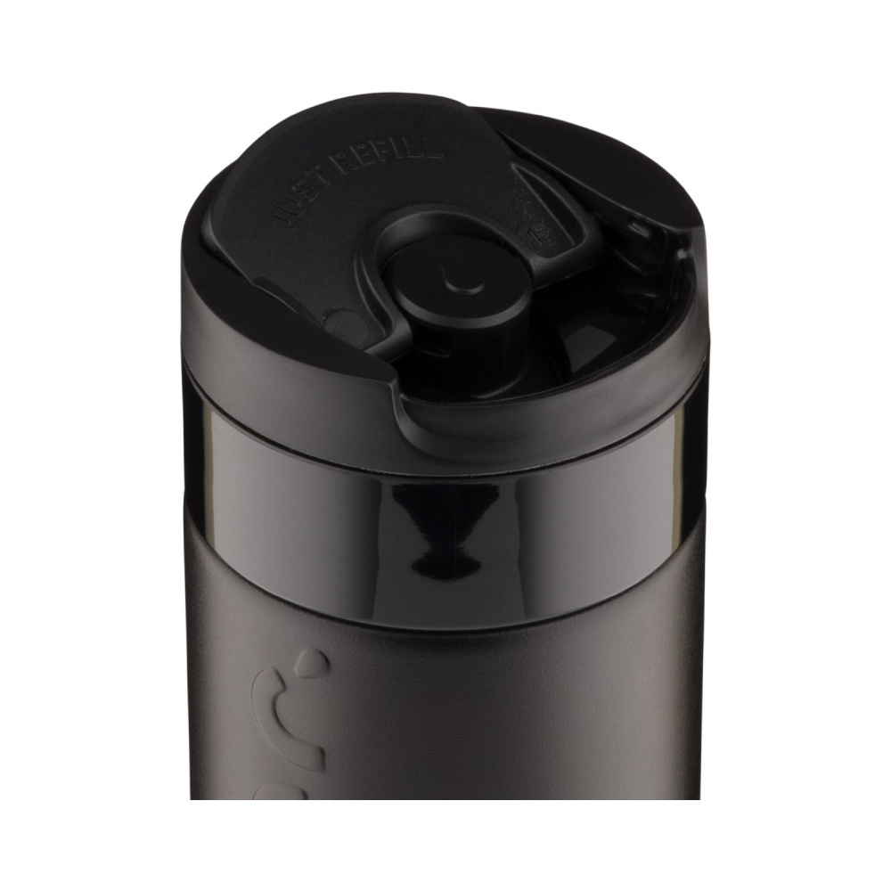 Dopper Travel Mug Thermosbeker 300 ml Blazing Black