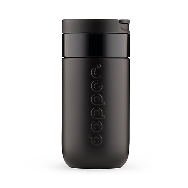 Dopper Travel Mug Thermosbeker 300 ml Blazing Black