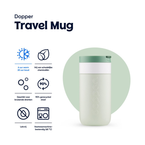 Dopper Travel Mug Thermosbeker 300 ml Forest Green