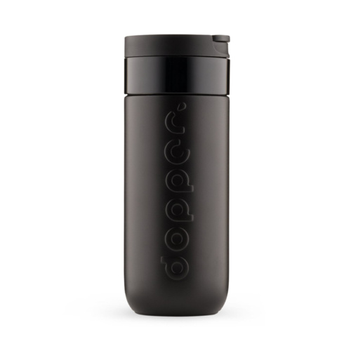 Dopper Travel Mug Thermosbeker 400 ml Blazing Black