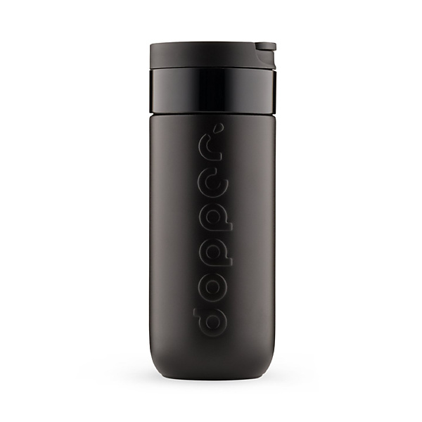 Dopper Travel Mug Thermosbeker 400 ml Blazing Black