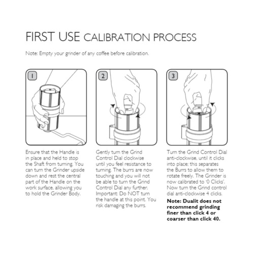 Dualit Koffiemolen Handmatig