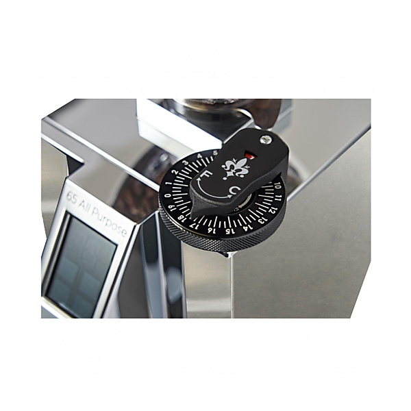 Eureka Mignon Libra Koffiemolen Chrome 65 mm