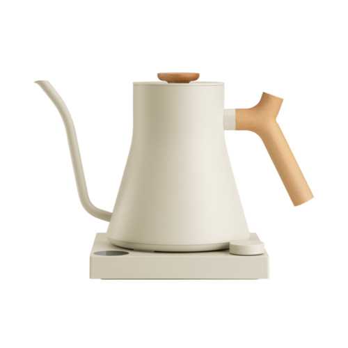 Fellow Stagg EKG Pro Gooseneck Waterkoker 0,9L Sesame Creme Esdoorn