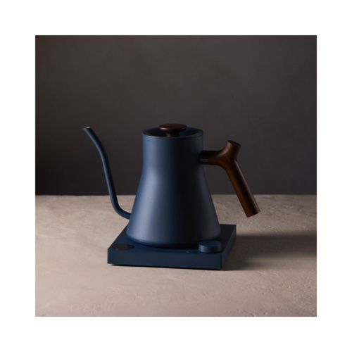 Fellow Stagg EKG Pro Gooseneck Waterkoker 0,9L Stone Blue Walnoot