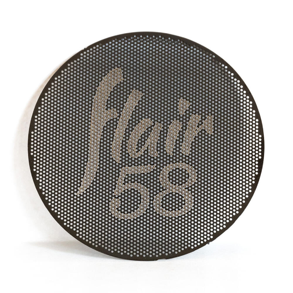 Flair Espressomaker 58 Puck Screen Etched