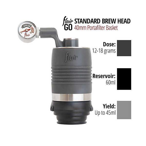 Flair Espressomaker GO Zwart