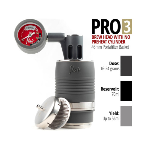 Flair Espressomaker PRO 3 Zwart