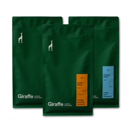 Giraffe Coffee Koffiebonen Proefpakket 1,05kg
