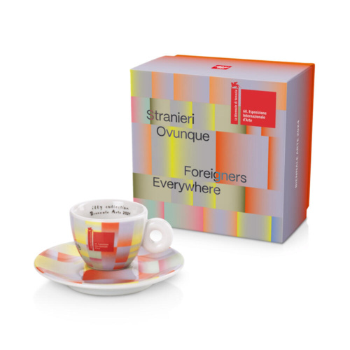 illy Art Collection Biënnale 2024 Espresso Kop en Schotel 1 stuk