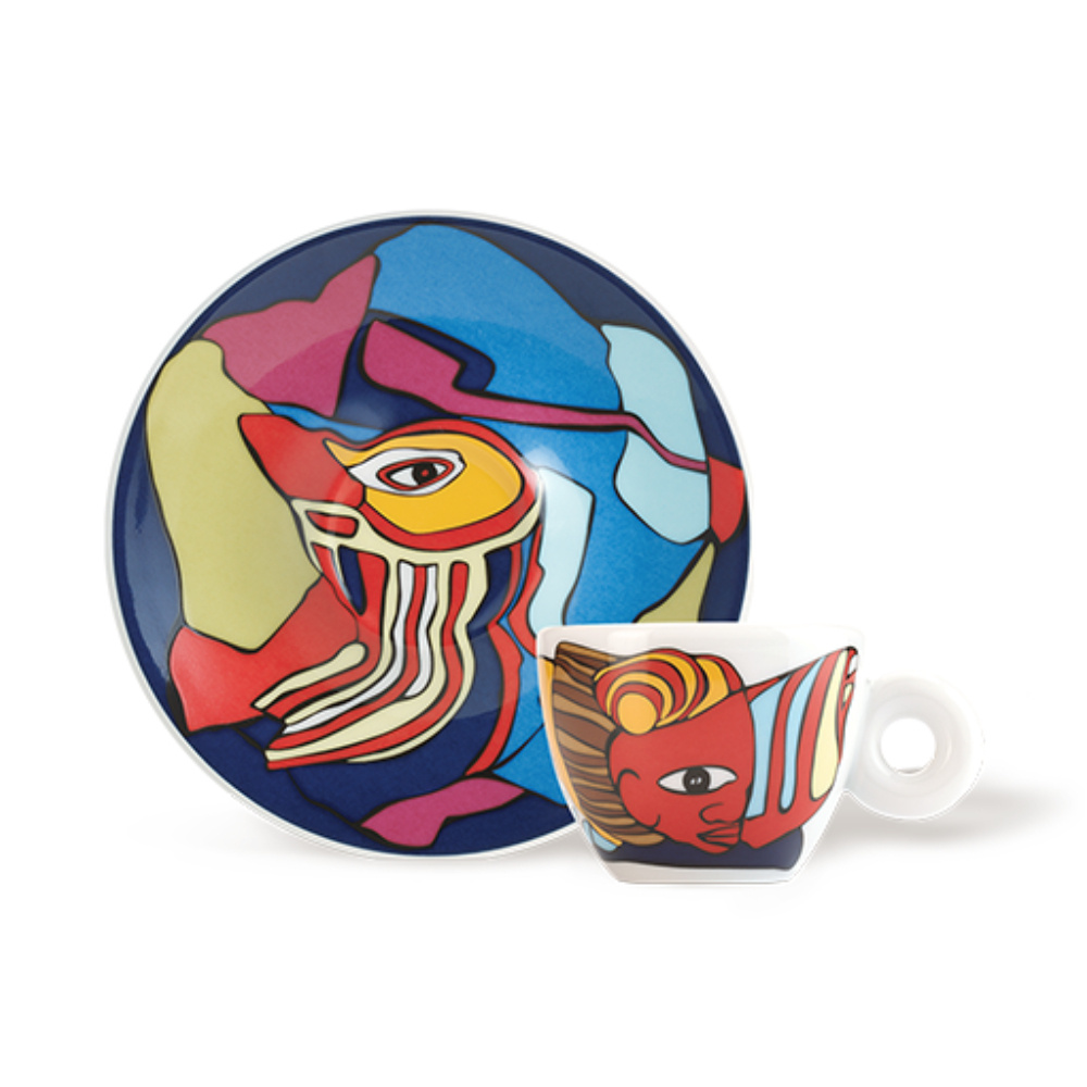 illy Art Collection Biennale 2026 Espresso Kop en Schotel 4 stuks